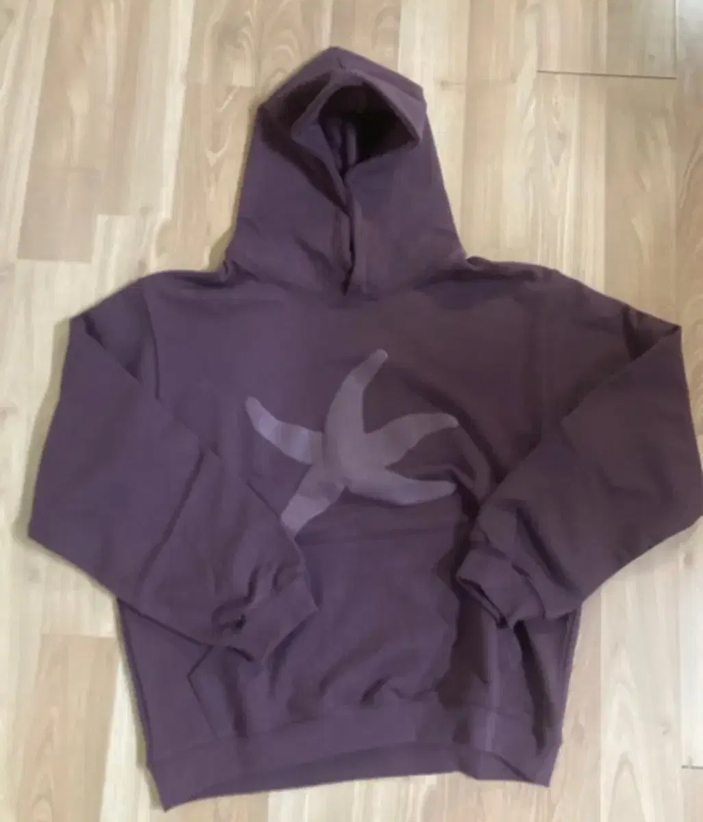 TCM starfish hoodie (dark wine) 더콜디스모먼트